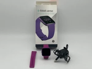 Fitbit Versa Lite Fitness Smartwatch - Mulberry - Picture 1 of 5
