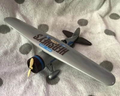 NEW - ERTL Hershey's 1929 Lockheed Air Express Airplane Die Cast Metal Coin Bank - Image 1 of 4