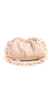 Mansur Gavriel Women's Twist Mini Cloud Clutch, Puff, Pink, One Size - Picture 1 of 4