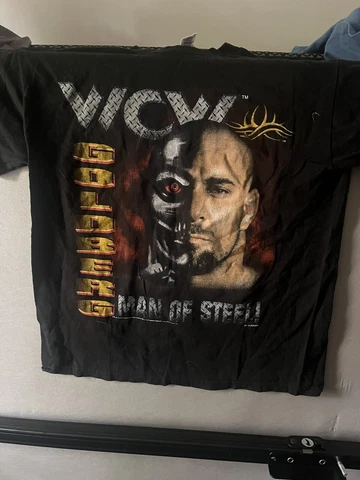 Kids Vintage Goldberg Wrestling WCW WWF WWE shirt XL Youth Cover