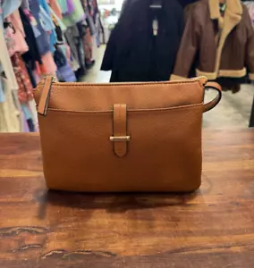 Piper Lara Tan Zip Top Crossbody Bag (BAG1003) (Faulty) - Picture 1 of 9