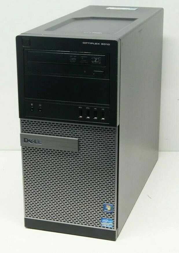 Dell Optiplex 7010 Tower PC Core i7 3rd Gen 16GB RAM 180 SSD Hard Drive Win 10 - Image 1 of 4