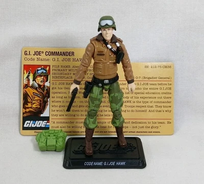 GI Joe 25 Aniversario Caja Set GENERAL HAWK v4 3.75 Figura Completa Hasbro 2009 Foto 1 de 4