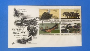 1970 FIRST DAY COVER - 6c - NATURAL HISTORY POSTAGE STAMPS - Picture 1 of 2