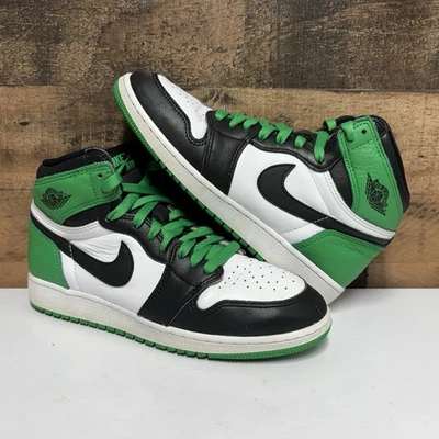 Nike Air Jordan 1 High OG GS Lucky Green - Niños 6 años / Mujer’s 7.5 - FD1437 031 Foto 1 de 4