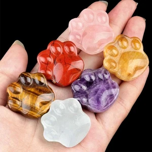 Crystal Cat Paw Sun Catcher | Home Desk Ornament | Gift for Cat Lovers Aus - Bild 1 von 29