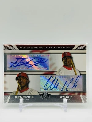 2007 Topps Co-Signers - Howie Kendrick Erick Aybar Dual Autograph - Image 1 of 2