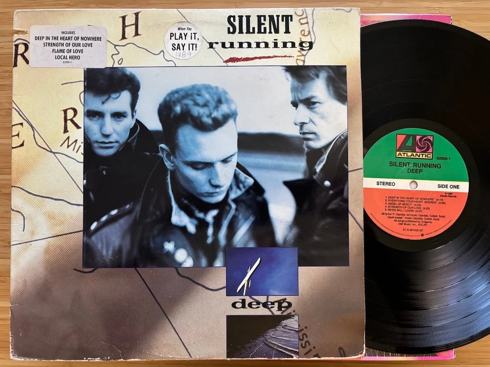 Silent Running - Deep (Atlantic 82006-1) 1989 Pop Rock - Image 1 of 1