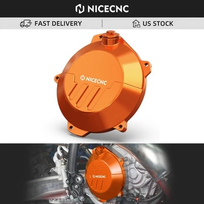 For KTM 250 350 450 SXF XCF 2023-2025 NICECNC Reinforced Clutch Cover Protection - Image 1 of 4