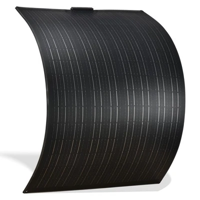 200 Watt Flexibel Solarpanel Solarmodul 200W Monokristallin für Wohnmobil Boot - Bild 1 von 4