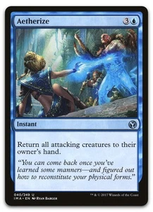 Aetherize #40 (NM) Iconic Masters IMA Magic MTG - Picture 1 of 2