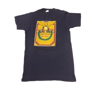 Vintage 70s Harley Davidson Ride Hard Die Free Eagle Skull T-shirt biker M/L Sic - Picture 1 of 7