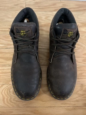 Botas Chukka De Colección Dr Martens DOCS Original INGLATERRA 8057 Cuero Marrón Talla 11 Foto 1 de 4