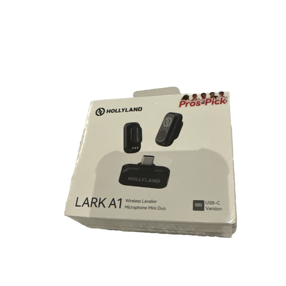 Hollyland LARK A1 2.4GHz 2-Person Wireless Mini Duo Version Lavalier Microphone - Image 1 of 1