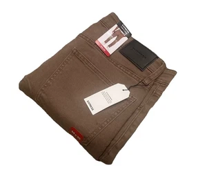 Pantalones de mezclilla Express para hombre ajustados talla 34 x 30 marrón nuevos con etiquetas, precio de venta sugerido por el fabricante 88 USD - Imagen 1 de 7