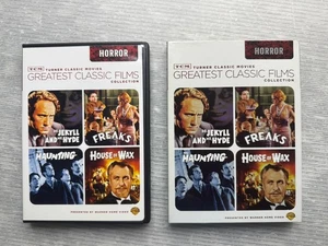 TCM Greatest Classic Films DVD House of Wax The Haunting Freaks Dr. Jekyll Hyde - Imagen 1 de 11
