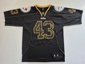Camiseta Pittsburgh Steelers NFL Grid Iron Fútbol Americano #43 Polamalu Mediana - Imagen 1 de 14