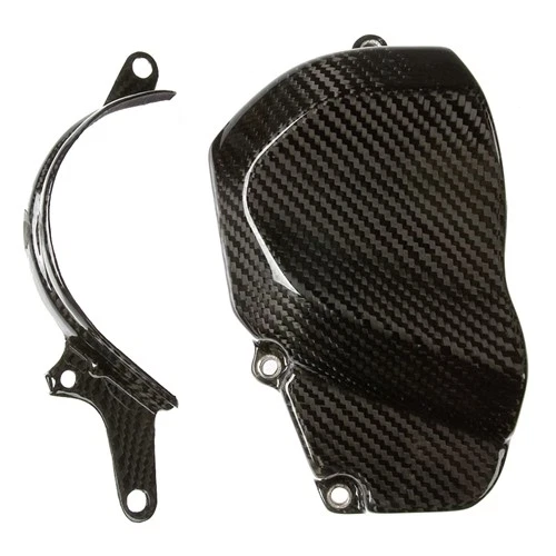 Cubierta de cadena de fibra de carbono dinámica de carbono Kawasaki Ninja ZX10R 2007-2008 Foto 1 de 1