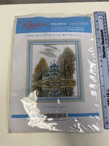 Cross Stitch Kit Pre-Printed Fabric - Picture 1 of 2