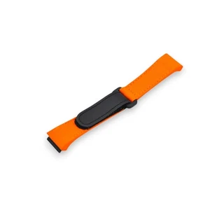 Cinghia nylon tela arancione vite dist. 15 mm per Richard Mille RM011 RM3502 RM056 - Foto 1 di 6