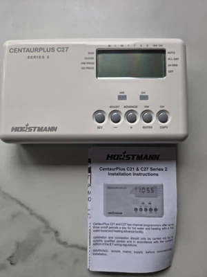 Horstmann Secure CentaurPlus C27 - 2 Channel 7 Day Programmer Boiler Plus - Image 1 of 4