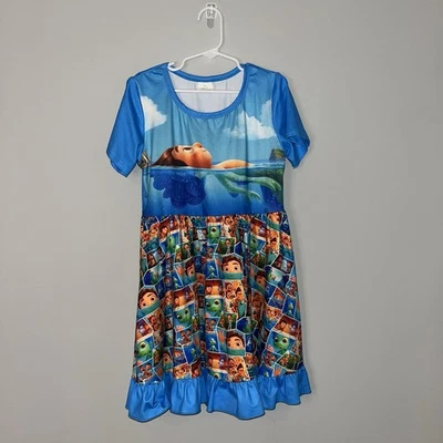 Vestido informal azul para niños Disney Luca 7/8 Foto 1 de 4