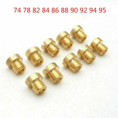 Kit de chorro principal de carburador M6 de 10 piezas para carburador 74 78 82 84 86 88 90 92 94 95 Foto 1 de 4