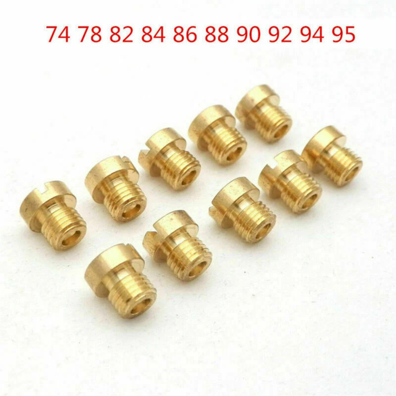 Kit de chorro principal de carburador M6 de 10 piezas para carburador 74 78 82 84 86 88 90 92 94 95 Foto 1 de 4