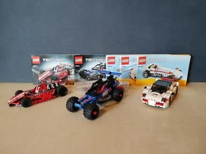 Lego Technik Rennwagen mit Rückzug 42011 + Road Racer 42010 + Lego Creator 31006 - Bild 1 von 9