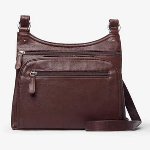 Osgoode Marley Organizzatore a tracolla Katie in pelle 4530 - Foto 1 di 11