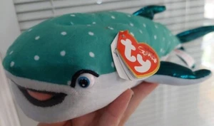 Destiny, Finding Dory TY Beanie Plush 12” Toy Whale Shark Sparkle Disney RETIRED - Picture 1 of 5