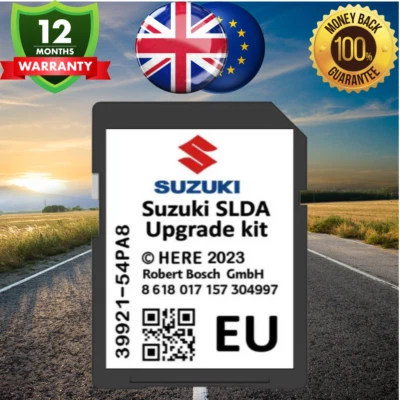 SUZUKI 2023 SLDA Bosch SD Card Sat Nav Map SX4 VITARA SWIFT IGNIS BALENO - Image 1 of 4