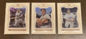 (3) 2008 Topps Sterling /250 Roy Campanella #188 #189 & #190 Cards LA Dodgers - Picture 1 of 7