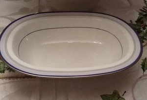 Noritake, Crowne Platinum, Oval Vegetable Bowl, Brand New - Picture 1 of 5