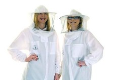 Beekeepers White Round Basic Suit - Size: XL