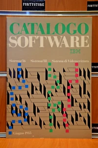 IBM "Softwarekatalog: System 36/38 / Videowriting" Juni 1985 Selten Original - Bild 1 von 12