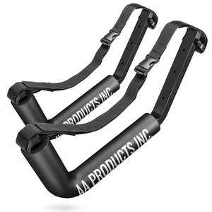 Kayak Ladder Wall Mount Storage Rack Bike Surfboard Canoe Folding Hanger Steel - Picture 1 of 8