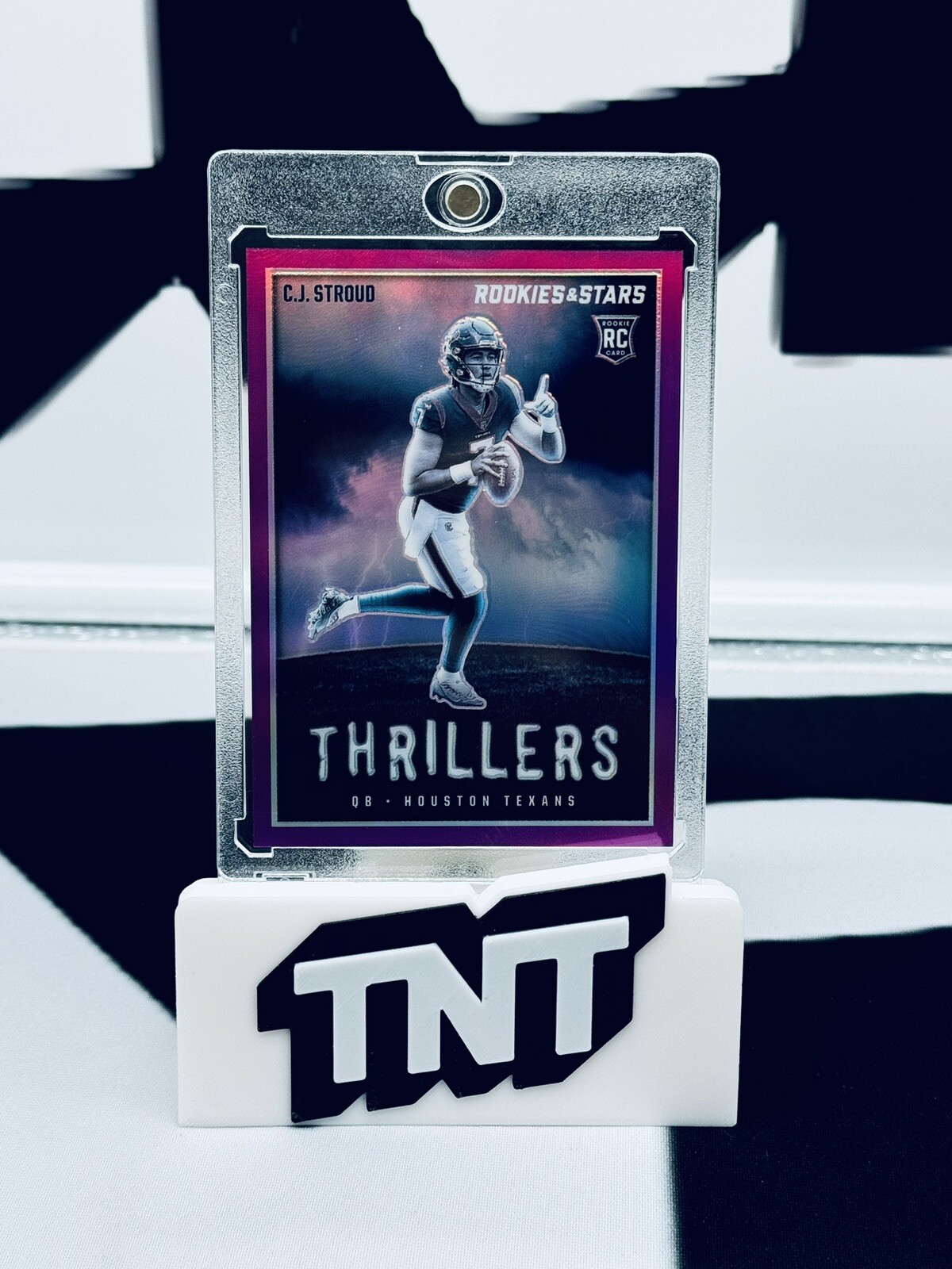 CJ Stroud 2023 Panini Rookies And Stars Rookie Thrillers Insert Purple /35
