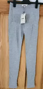 **BNWT** LADIES / GIRLS / TEEN GREY LEGGINGS - UK SMALL - Picture 1 of 3