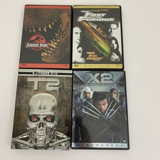 Action/Sci-Fi movie Bundle: X2, Jurassic Park, T2, The Fast and The Furious