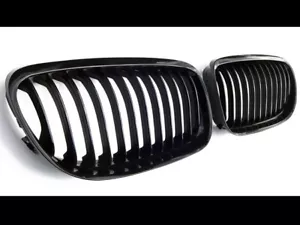 Passend für BMW LCI Facelift 3er E90 E91 Touring Glanz Schwarz Grill - Bild 1 von 2
