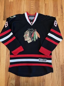 Maglia Reebok Youth taglia L/XL Chicago Blackhawks Kane #88 NHL ricamata - Foto 1 di 9