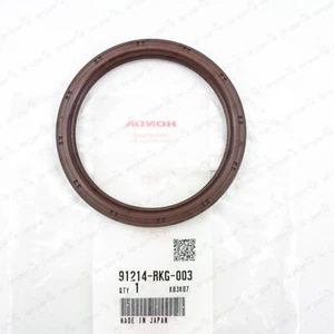 Genuine Honda Accord Pilot MDX TL RL V6 (J) Rear Main Crank Seal 91214-RKG-003 - Picture 1 of 7