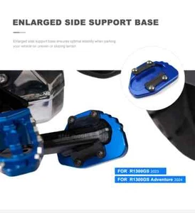 Extensor de zapatas de pie CNC soporte lateral para BMW R1300GS Adventure 2024 2025 - Imagen 1 de 18