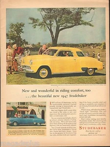 1946 Studebaker Auto Vintage Druck Anzeige Originalartikel - Bild 1 von 1