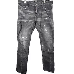 Dsquared2 Tidy Biker Jeans Wash Größe 50 Made in Italy - Bild 1 von 6