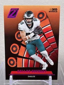 2022 Panini Zenith Pink No Huddle Dallas Goedert #22 Philadelphia Eagles - Picture 1 of 2