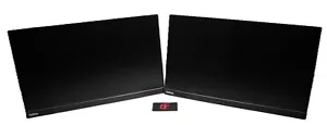One Pair of Lenovo Monitor ThinkVision T22i-10 Model A16215FT0 EL4683 - Picture 1 of 10