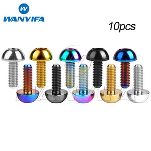 10 piezas Perno de titanio M6x17 mm motocicleta Honda disco rotor botón plano hexagonal esgrimas - Imagen 1 de 12