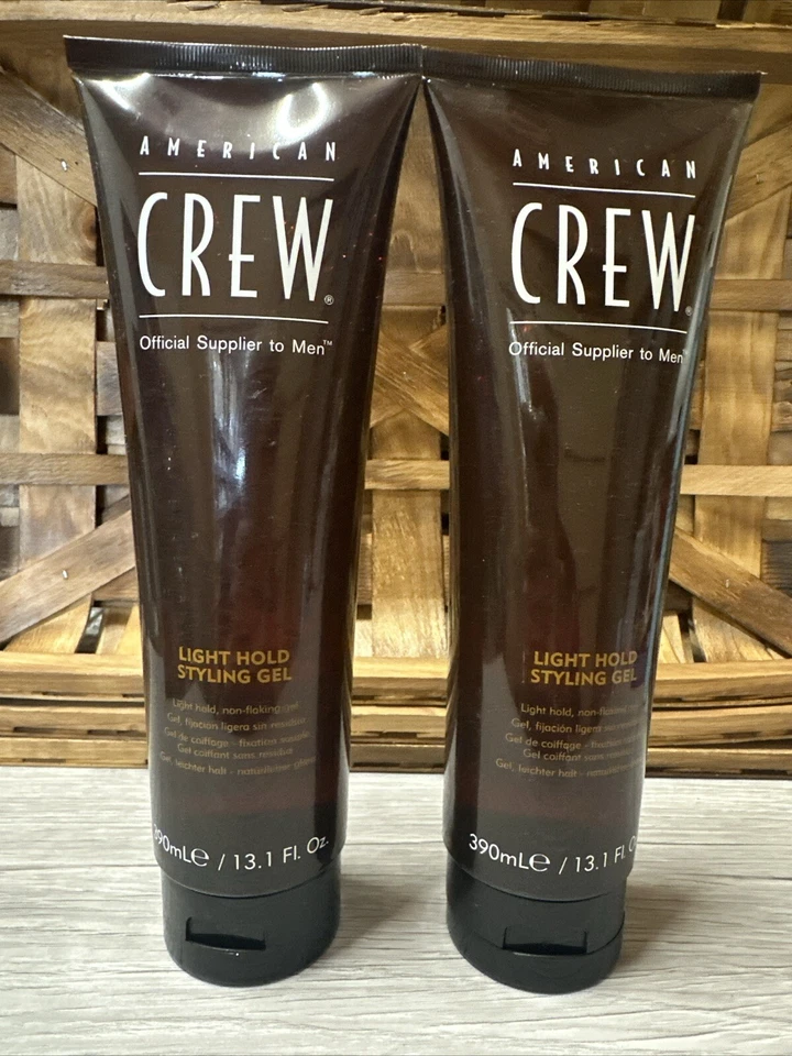 2 - Gel de peinado Crew Light Hold 13,1 OZ cada uno Foto 1 de 1